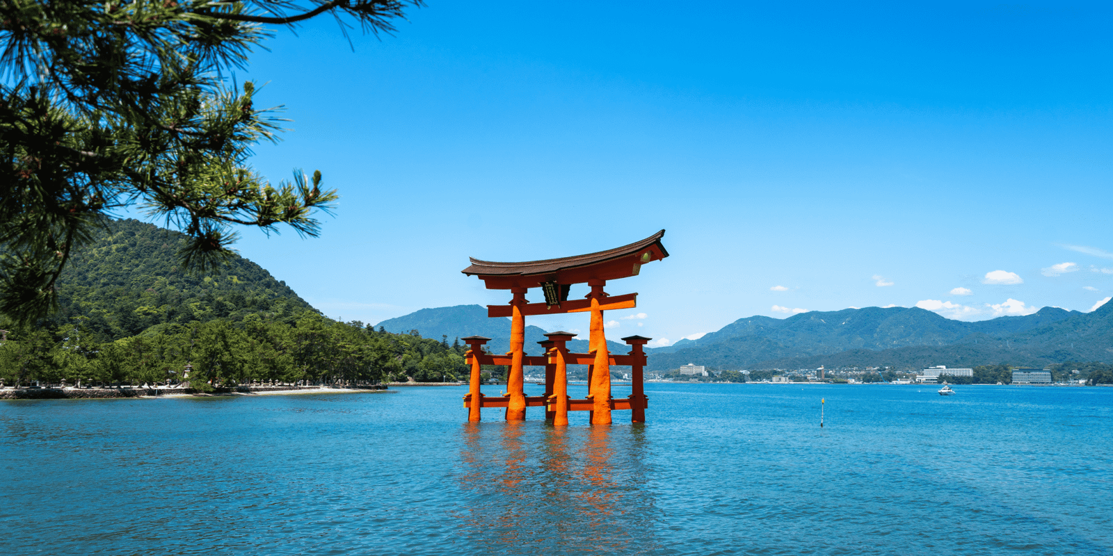 Floating Torii on Miyajima Island Hiroshima